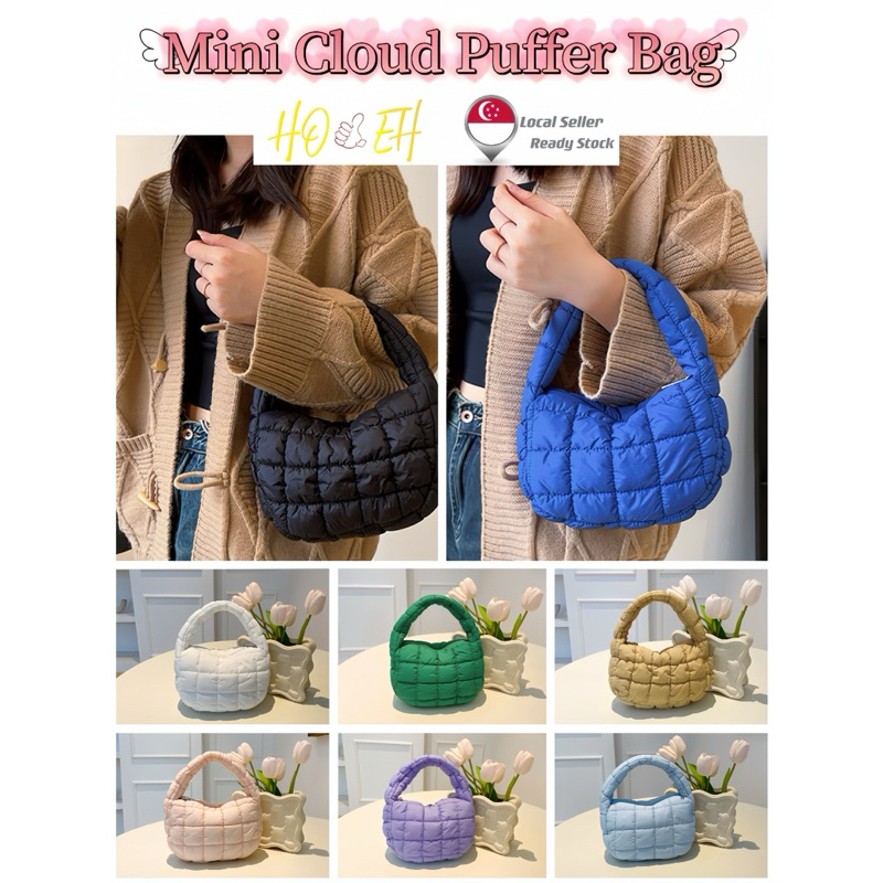 Apricot Mini Cloud Bag