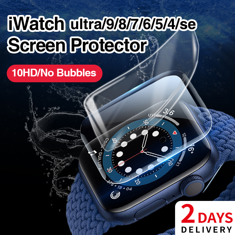 [SG] Bubble Free iWatch 9/8/7 Screen Protector for iWatch Series 1/2/3