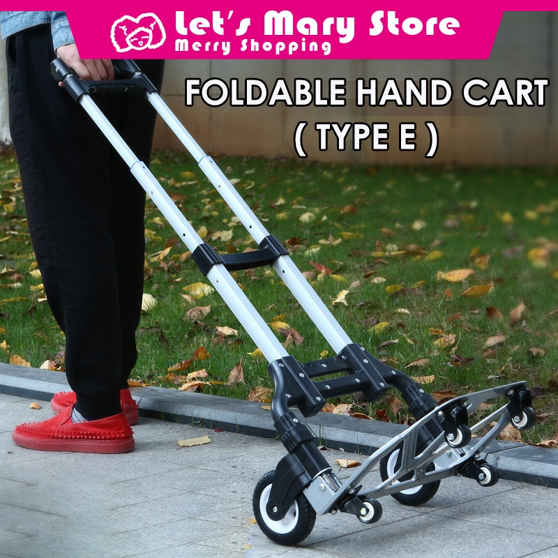 Foldable Hand Cart (Type E) / Trolley / Let's Mary Store | Shopee Singapore
