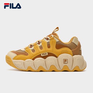 Men yellow filas sale