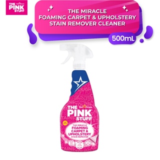  Stardrops - The Pink Stuff - The Miracle Laundry Oxi Stain  Remover Spray 500ml : Health & Household
