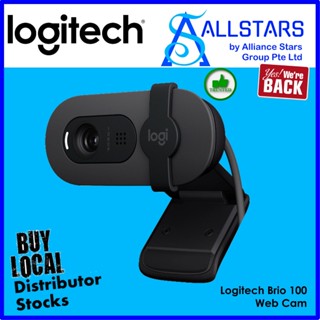 Logitech Brio 100 Webcam FullHD Negro