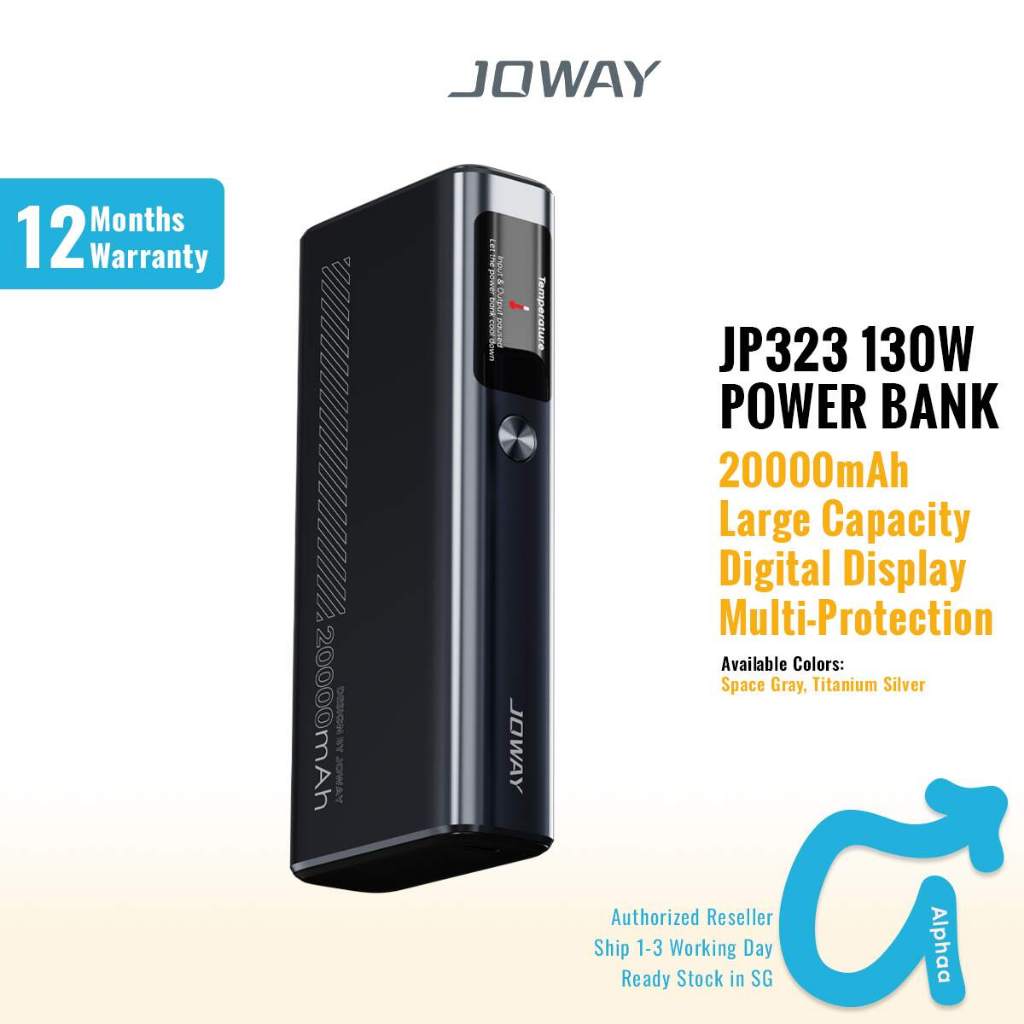 JOWAY Wireless Power Bank 30000mAh