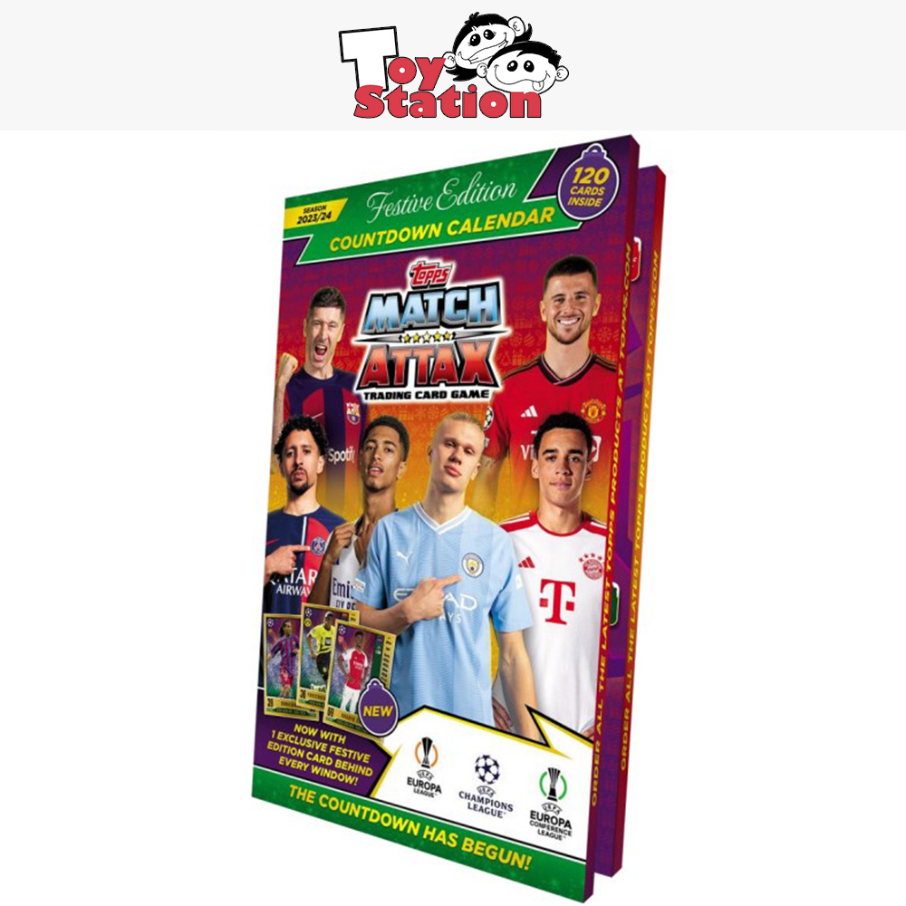 Topps Match Attax UCL 2023/24 Countdown Calendar Shopee Singapore