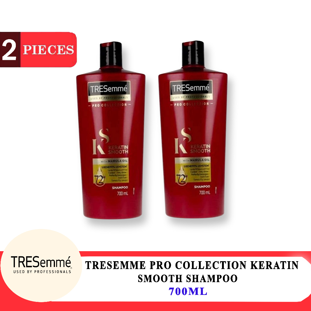 Tresemme Pro Collection Keratin Smooth Shampoo 700ml Shopee Singapore 3380