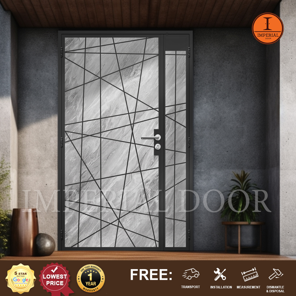 Mild Steel Gate 005 For HDB gate BTO gate Condo and Resale Flats ...