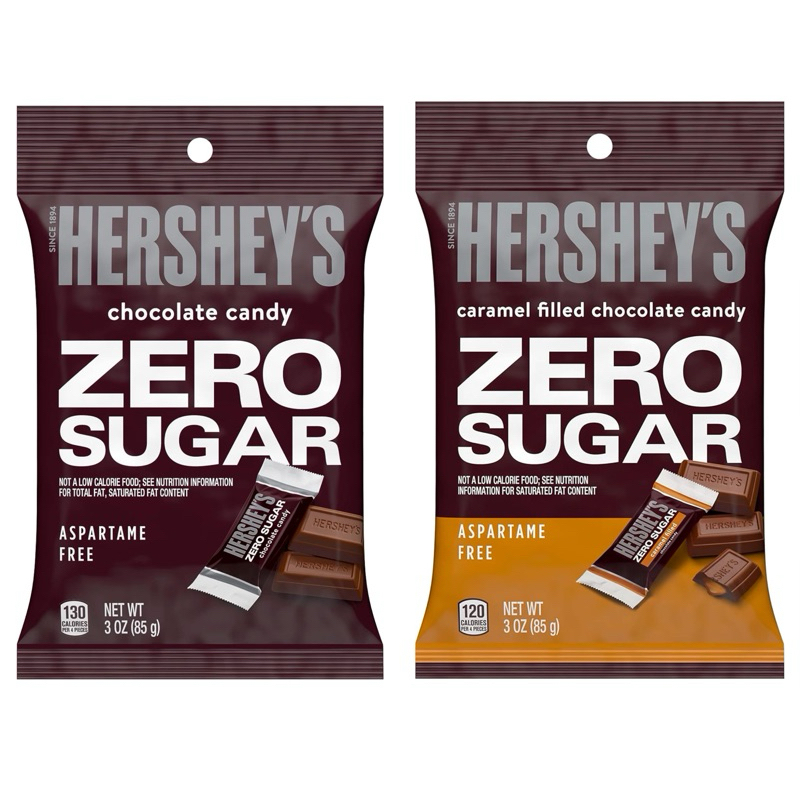 Hershey’s Zero Sugar 3oz Original Caramel Flavour American Chocolate ...