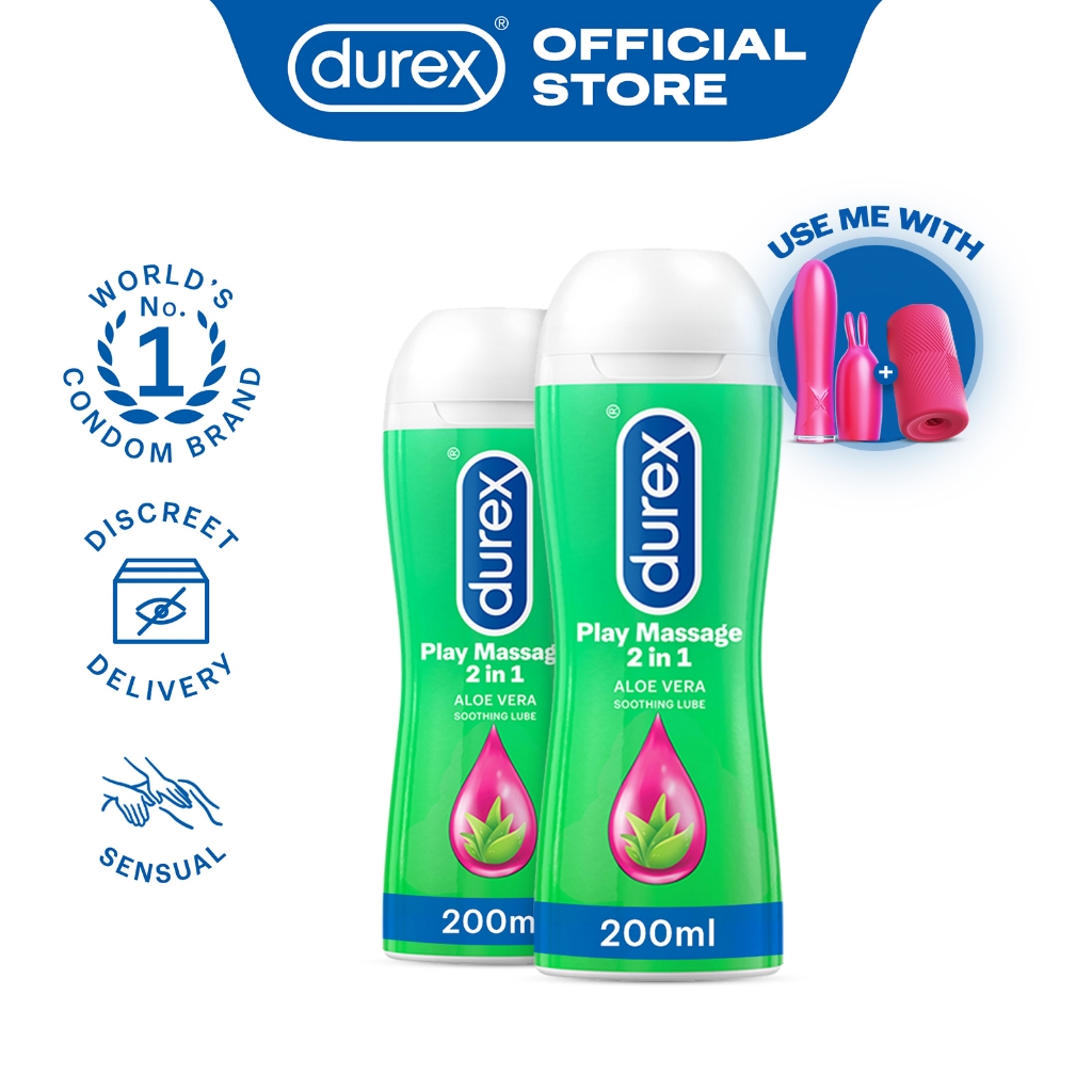 Durex Play Massage Und Gleitgel Aloe Vera (200ml Packung