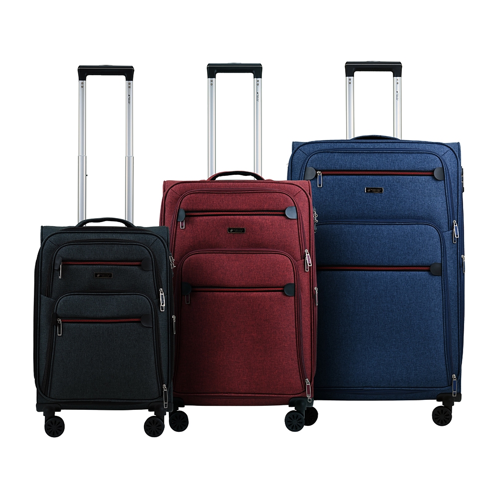 Beverly Hills Polo Club Expandable SOFT Trolley Case Shopee Singapore