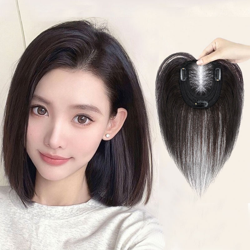 Women Hair Toppers Real Human Hair Wigs Hair Pieces French Bangs Thin Air Bangs Sides Bangs Wig With Thinning Hair Patch Shopee Singapore