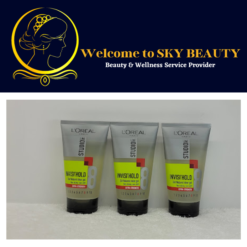 Loreal Studio Line Invisi' Hold EXTRA Strength Hair Styling Gel 150ml x