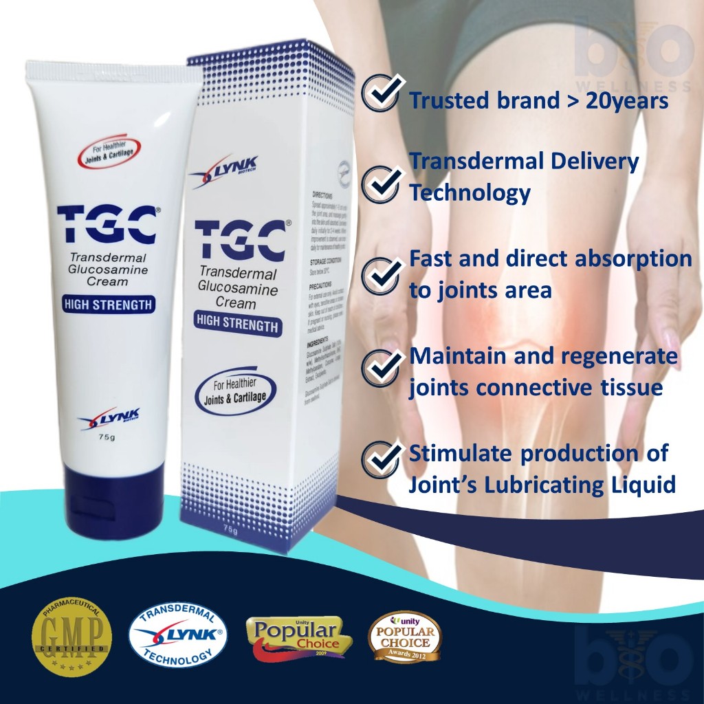 [Stock Clearance] LYNK TGC High Strength Transdermal Glucosamine Cream