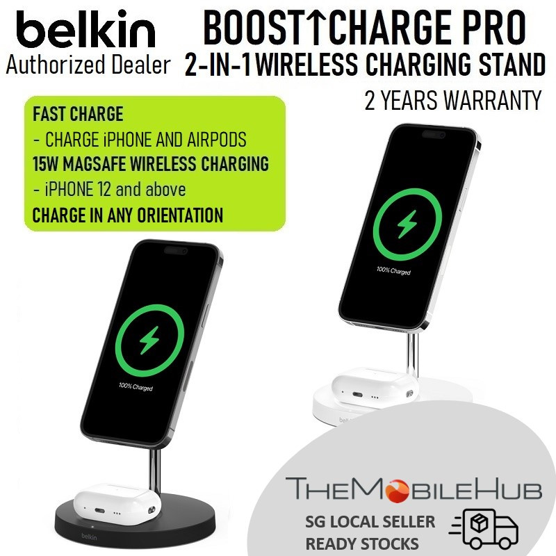 Belkin BOOST CHARGE PRO 2in1 格安人気 - スマホアクセサリー