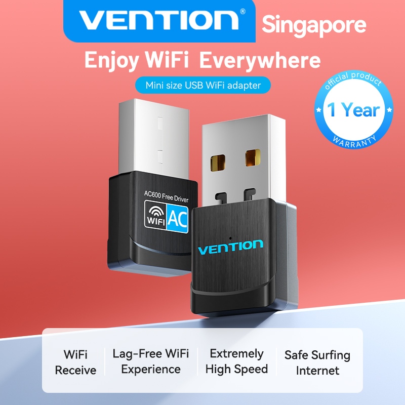 Vention Wifi Adapter USB 2.0 Wireless Wireless Network Card 2.4GHz ...