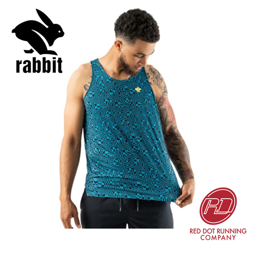 rabbit - Race Pace Tank - Enamel Blue Checkerboard - Men's | Shopee ...