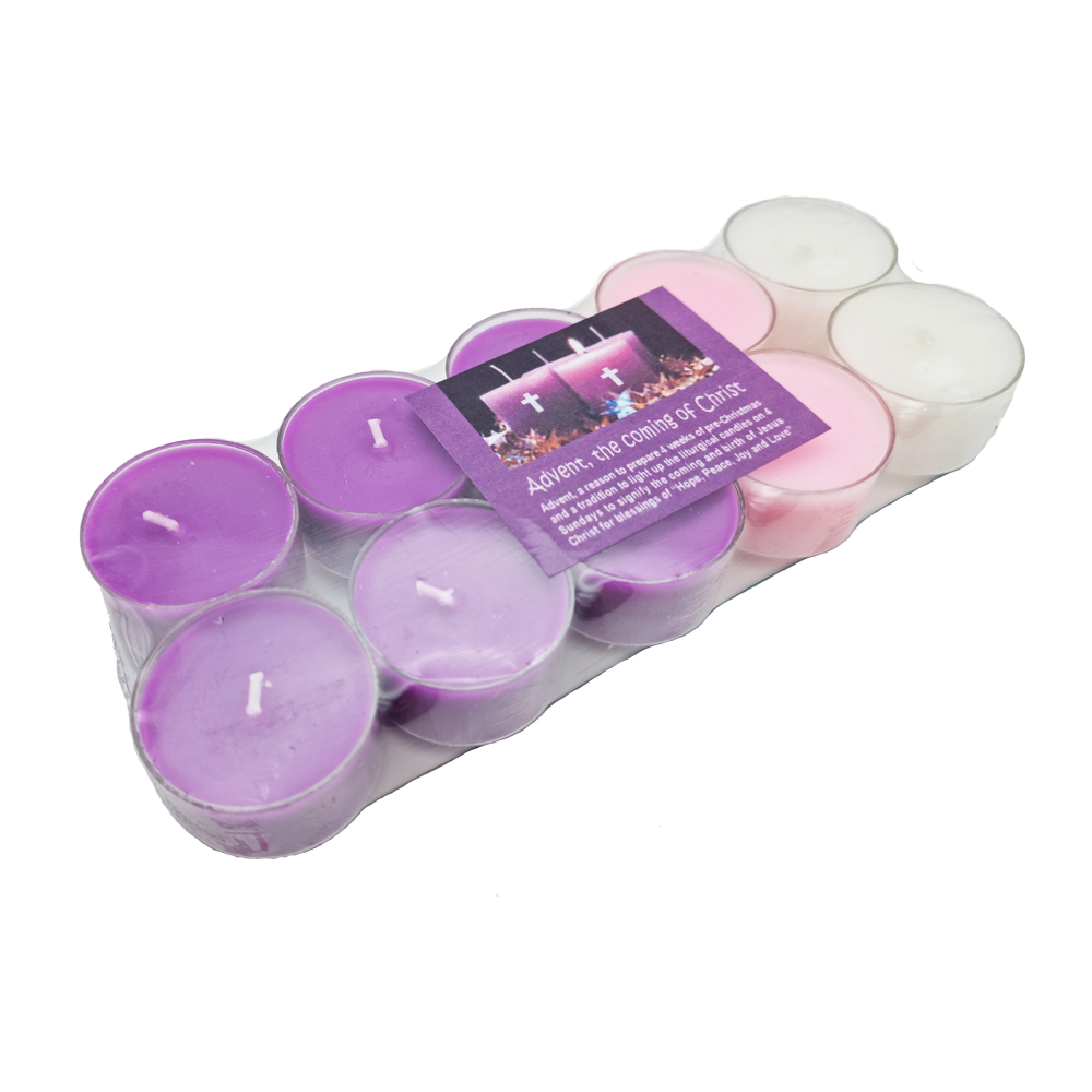 Advent Tea Light Set (10 Pcs) Shopee Singapore