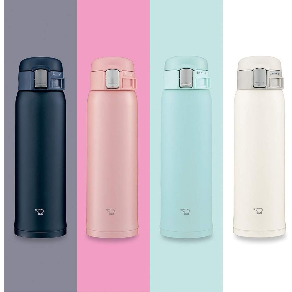 【ZOJIRUSHI】Water Bottle Stainless Mug 480ml (Navy / White / Mint blue