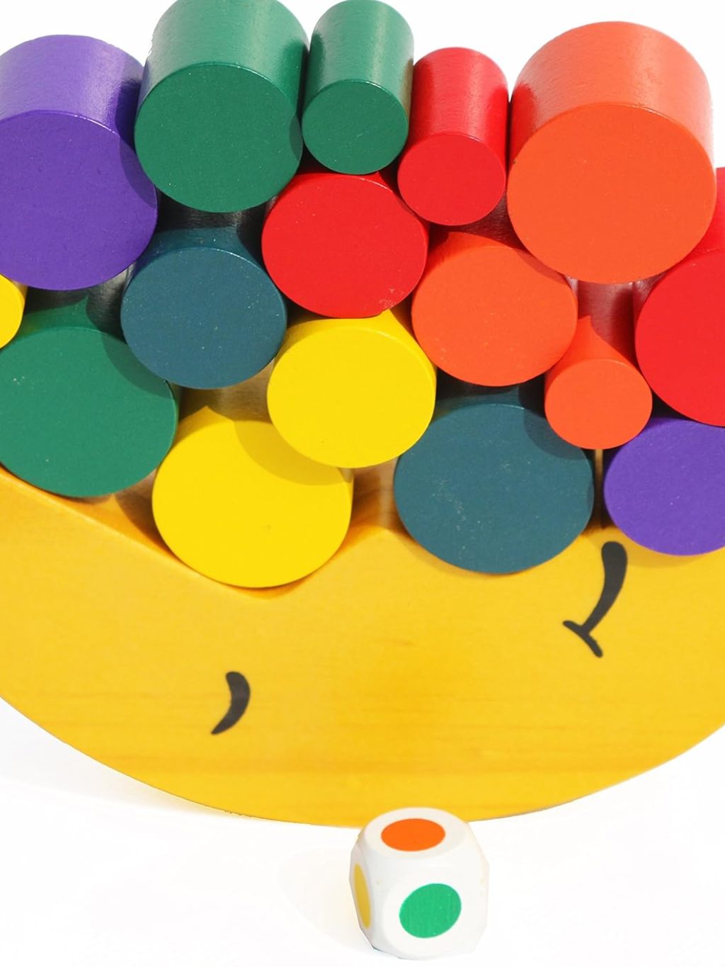 Wooden Blocks Balancing Moon | Shopee Singapore