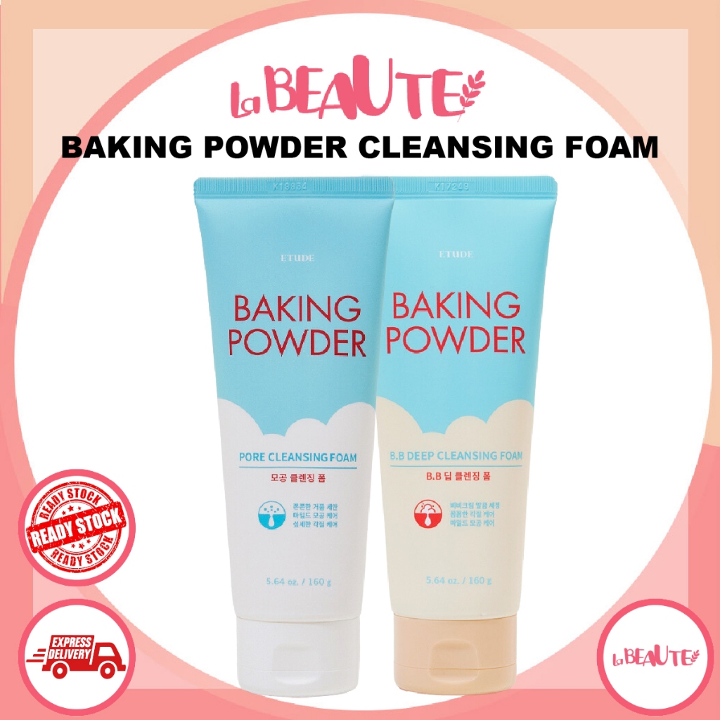 Etude House Baking Powder Pore 160ml / BB Deep Cleansing Foam 160ml