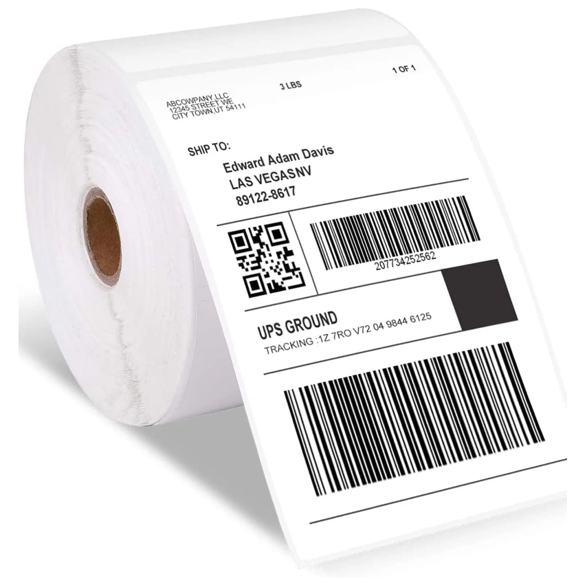 Direct Thermal Label | Thermal Printer Label | Sticker Label | Shipping ...