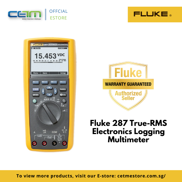 Fluke 287 True-RMS Electronics Logging Multimeter | Shopee Singapore