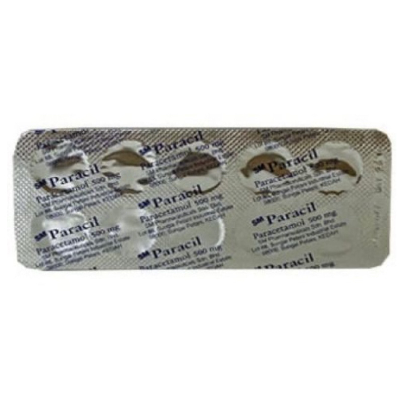 (SG shop) Paracil Paracetamol 500mg panadol for Pain Relief, Fever ...