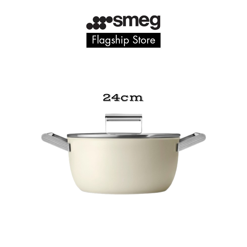 Smeg 50's Style Casserole 24 Cream