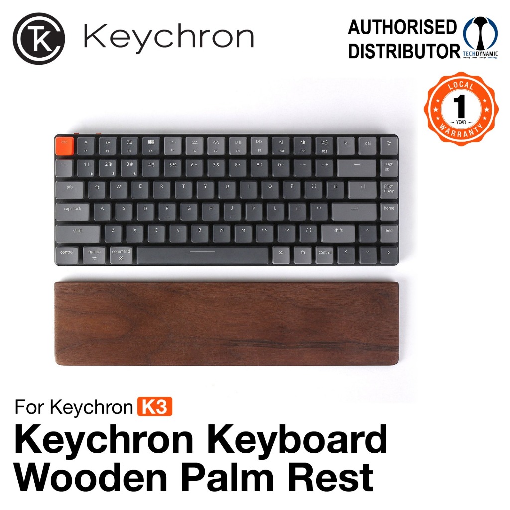 KEYCHRON Palm Rest for K2/K3/K4/K6/K8/K10/K12/K14/Q1/Q2/C2 Shopee