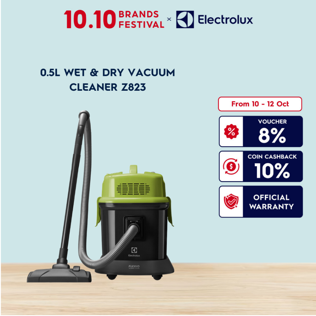 Electrolux Z823 Wet & Dry Vacuum Cleaner with 2 Years warranty