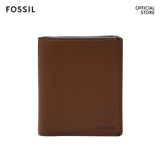 Fossil Men's Joshua Wallet ( ML4478210 ) Brown Leather Shopee Singapore