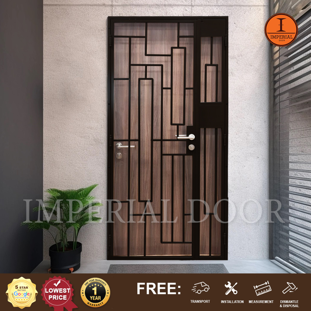 Mild Steel Gate 014 For HDB gate BTO gate Condo and Resale Flats ...