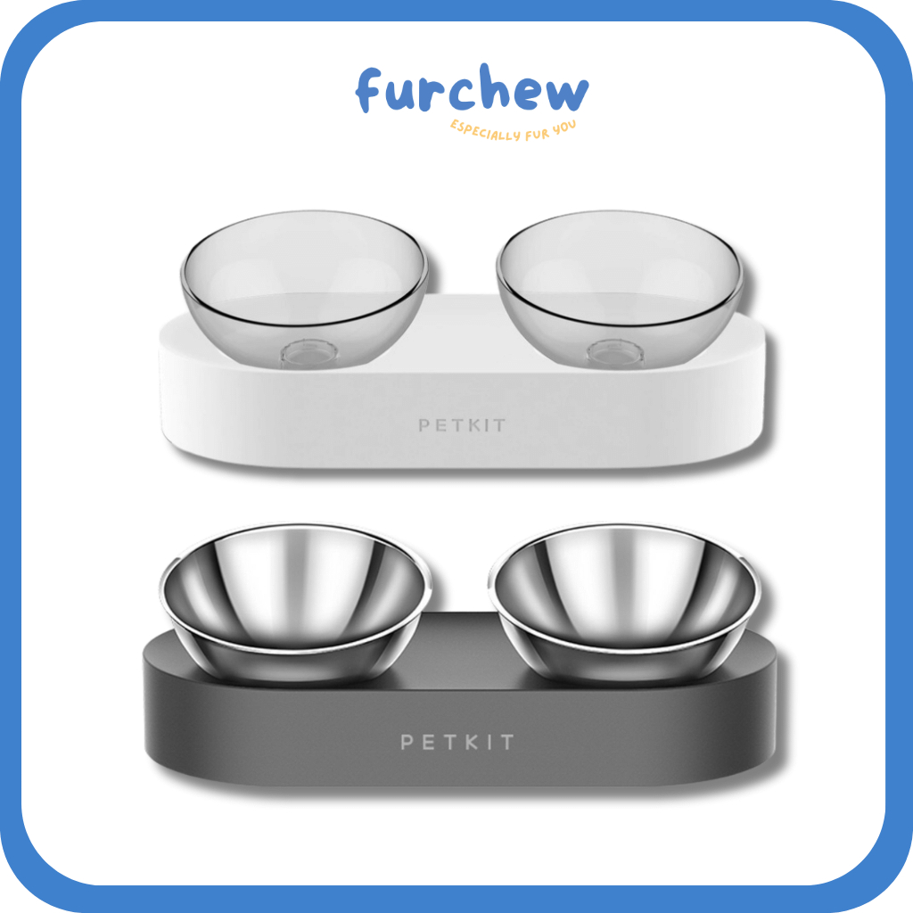 [SG] PETKIT Double Stainless Steel Bowl Feeder Nano Fresh for Pets