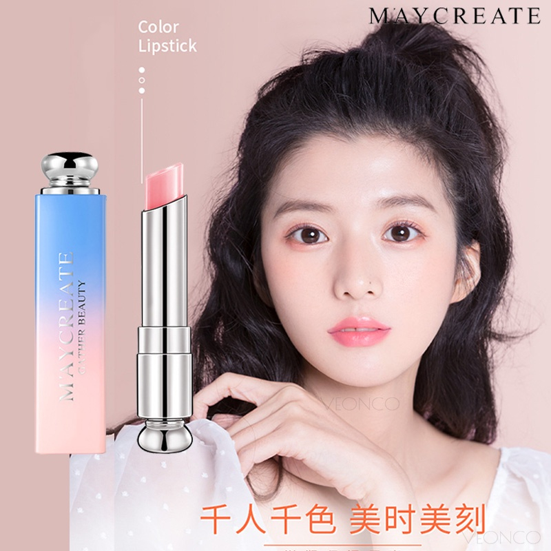 🔥SG ReadyStock🔥健美创研渐变口红 Lipstick Color Change MayCreate