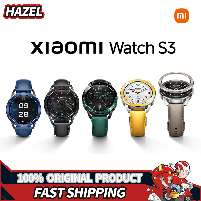 Xiaomi Watch S3 Bluetooth eSIM Smartwatch 1.43 AMOLED for Android and iOS  13.0 