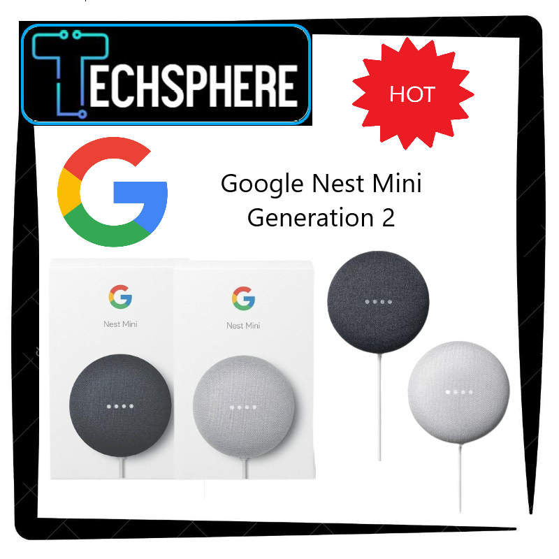 Google GOOGLE NEST MINI 2個セット Google Nest Mini チャコール 2個