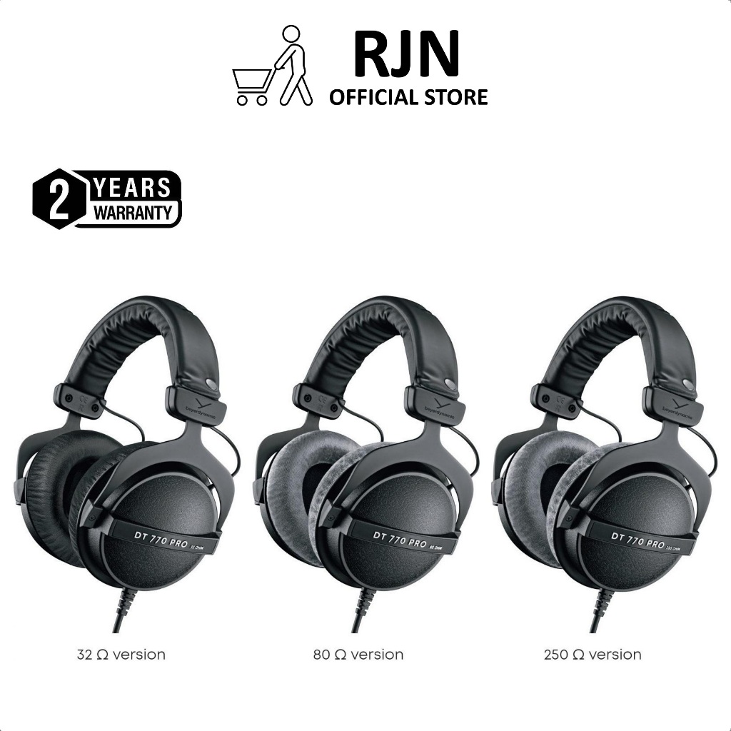 Beyerdynamic DT 770 Pro 32/80/250 Ohm Reference headphones for