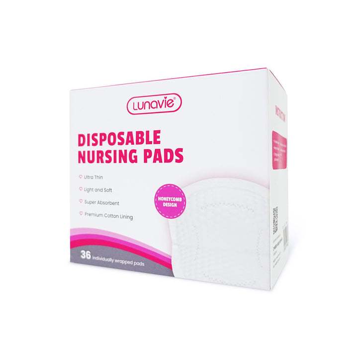 LUNAVIE Disposable Breast Pads Ultra Thin Nursing Pads(36PCS) Shopee