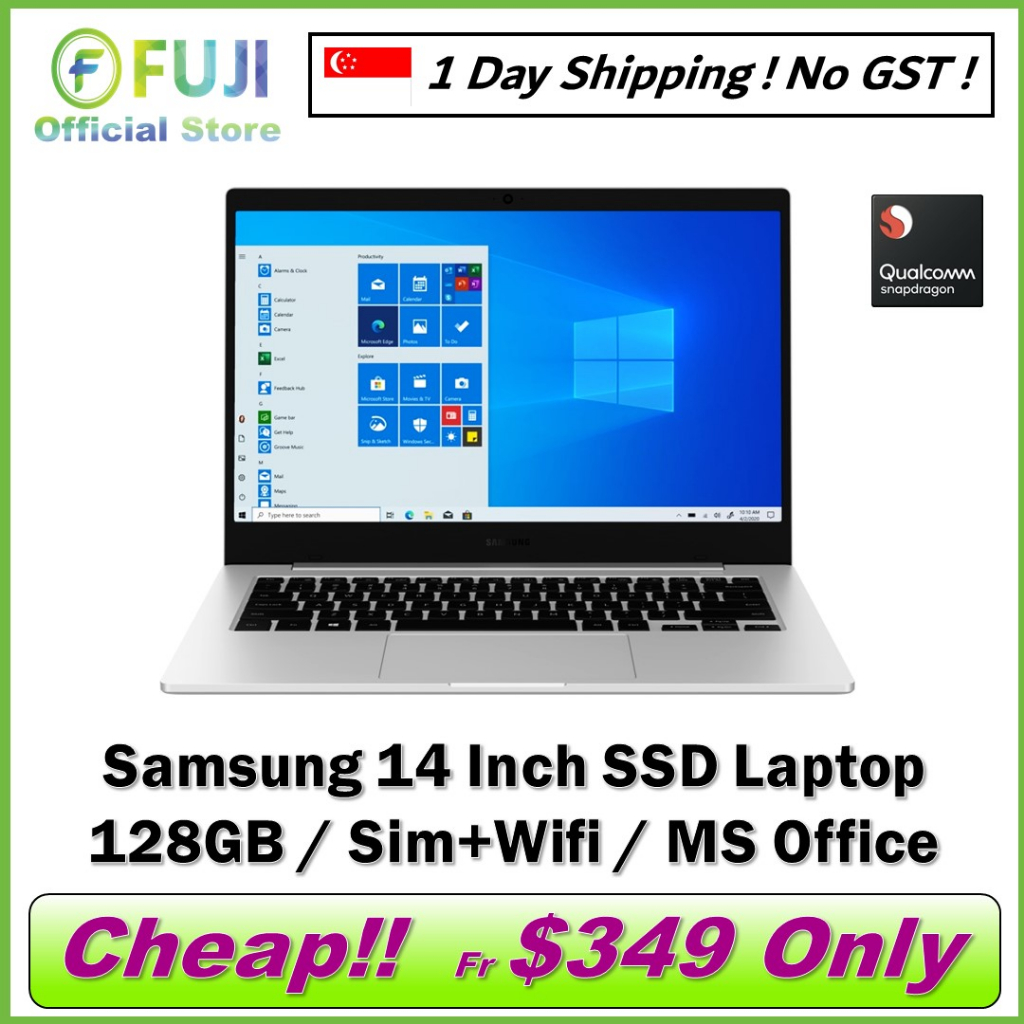 Brand New Samsung SSD Laptop / LTE / Sim + Wifi / 128GB SSD + 4GB RAM