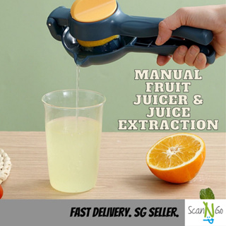 Heavy Duty Single Press Manual Juice Squeezer Aluminum Alloy Hand Pressure  Juicer Pomegranate Orange Lemon Sugar Cane Juice Kitchen Fruit Tool Presser