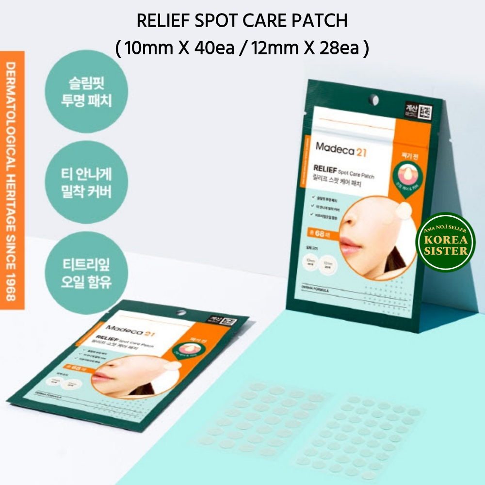 madeca 21 relief spot care patch (10mm X 40ea / 12mm X 28ea) | Shopee ...