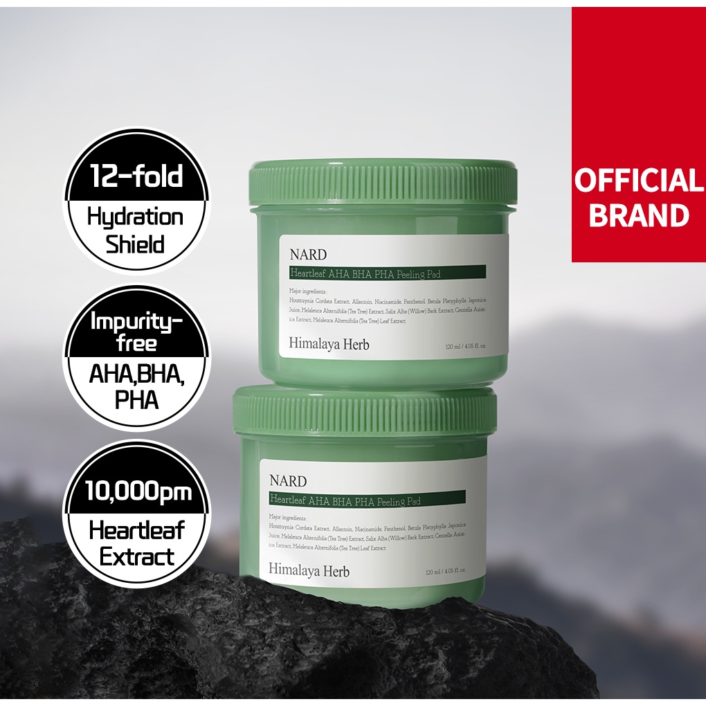 [Nard] Heartleaf AHA BHA PHA Peeling Pad 120ml (70pcs) | Shopee Singapore