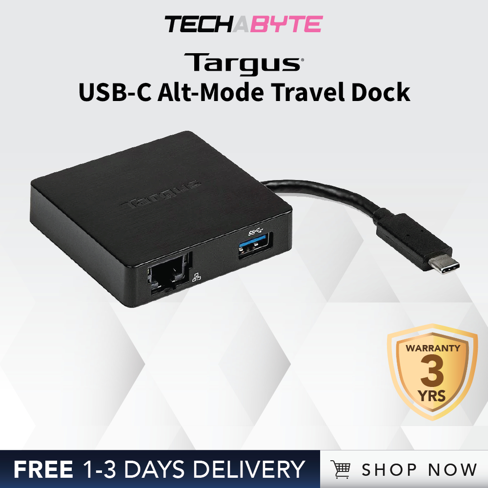 Targus USBC AltMode Travel Dock Shopee Singapore