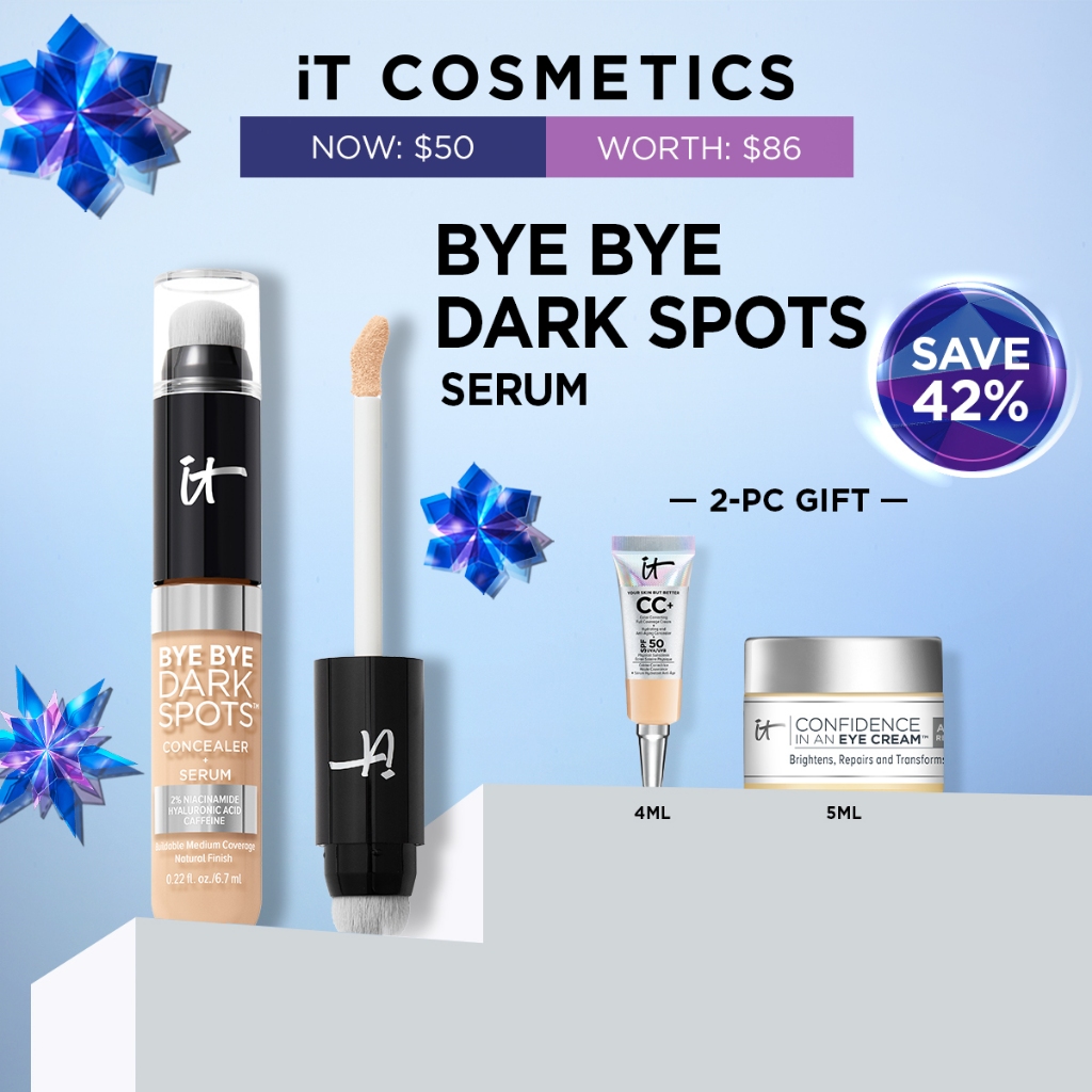 [December Exclusive Set] IT Cosmetics Bye Bye Dark Spots Concealer
