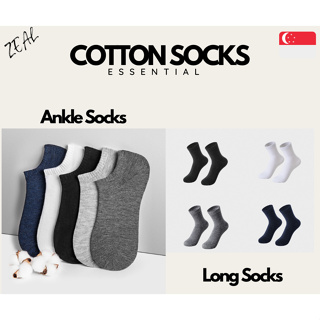 Mesh Cotton Men Low Cut Socks High Quality Solid Japanese Harajuku Short  Ankle Socks Durable Black Male Casual Boat Socks