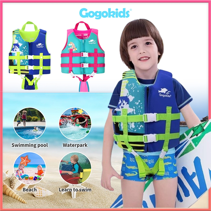 [SG Stock] Gogokids Boy Girls Swim Vest Float Suit Children Flotation ...