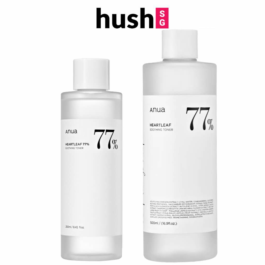 ANUA Heartleaf 77% Soothing Toner - 40ml/250ml/500ml | Shopee Singapore