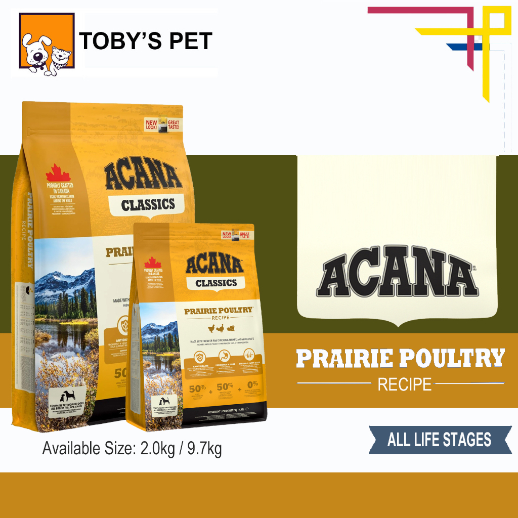 Acana prairie 2024 poultry 2kg