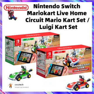 Jogo Nintendo Switch com Download Digital, Mario Kart Live, Home Circuit,  Luigi Set - AliExpress