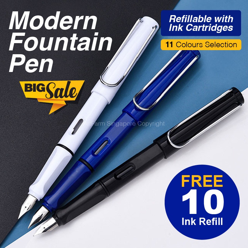 SG Modern Fountain Pen Quality Pen Colourful Signature Writing