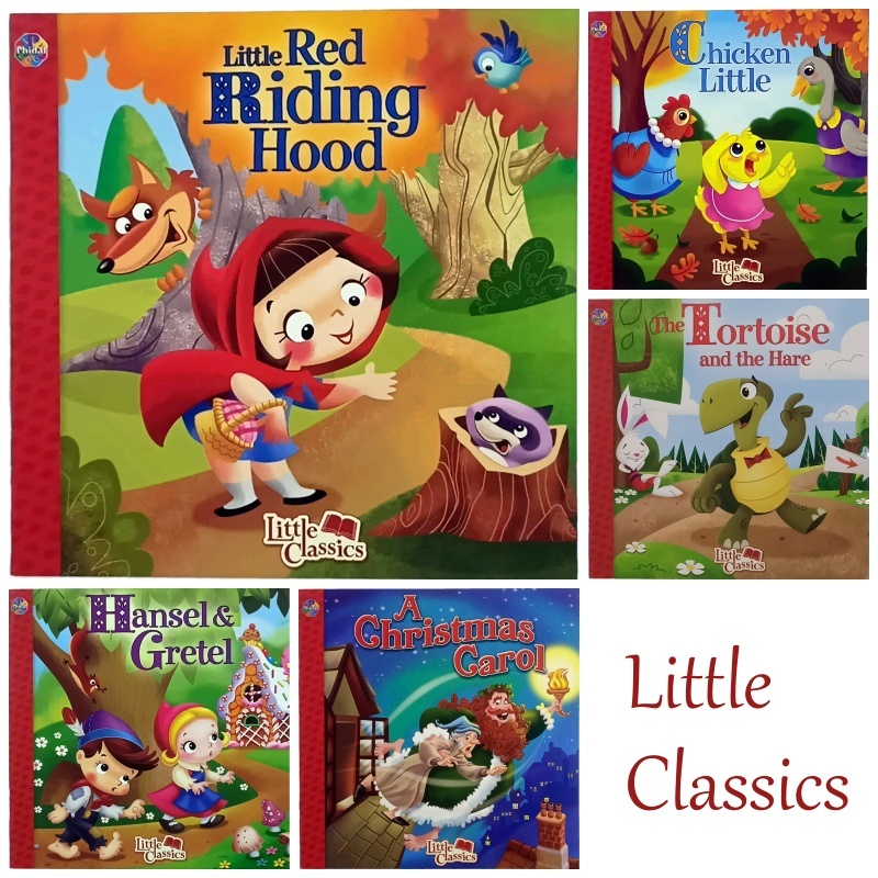 SG|Little Classics Story Book: Little Red Riding Hood/ Tortoise & Hare ...